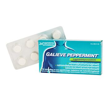 GALIEVE PEPPERMINT PURUTABLETTI