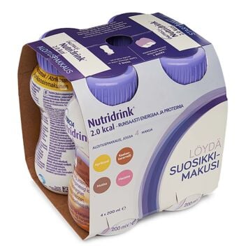 NUTRIDRINK 2 KCAL MIXPACK 4x200 ml