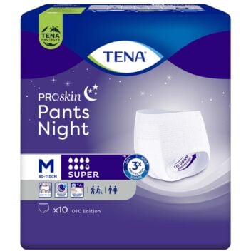 TENA PROSKIN PANTS M NIGHT SUPER 10 kpl