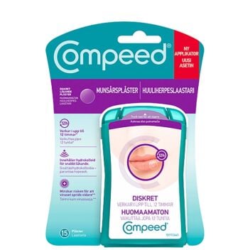 COMPEED HUULIHERPESLAASTARI ASETTIMELLA 15 KPL