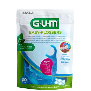 GUM EASY-FLOSSERS MINT 30 KPL