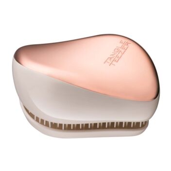 TANGLE TEEZER COMPACT STYLER ROSE GOLD & CREAM 1 KPL