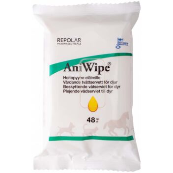 ANIWIPE HOITOPYYHKEET ELÄIMILLE 48 KPL