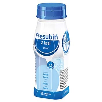 FRESUBIN 2 KCAL DRINK NEUTRAL NESTE, TÄYDENNYSRAVINTOVALMISTE 4X200 ML