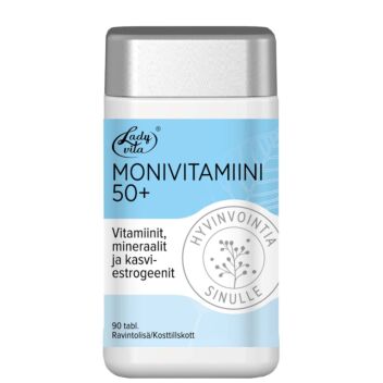 LADYVITA MONIVITAMIINI 50+ TABL 90 KPL