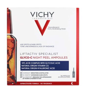 VICHY LIFTACTIV SPECIALIST GLYCO-C NIGHT PEEL AMPOULES 30 KPL