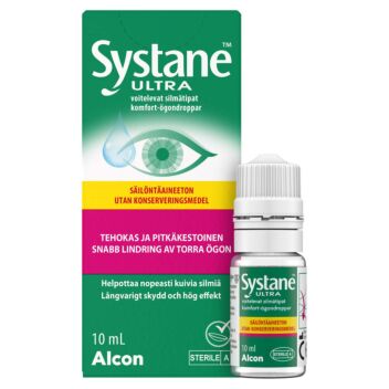 SYSTANE ULTRA SILMÄTIPAT SÄILYTYSAINEETON 10 ML