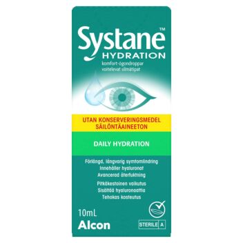 SYSTANE HYDRATION SÄILÖNTÄAINEETON SILMÄTIPAT 10 ML