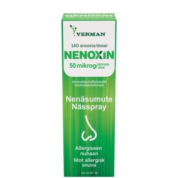 NENOXIN 50 MIKROG/ANNOS NENÄSUMUTE 140 annosta