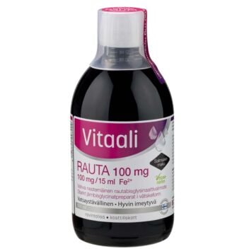 VITAALI RAUTA 100 MG SALMIAKINMAKU 500 ml