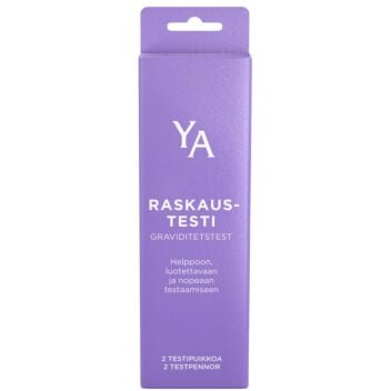 YA RASKAUSTESTI TESTIPUIKKO 2 kpl