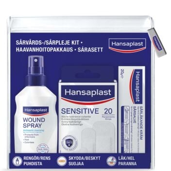 HANSAPLAST HAAVANHOITOPAKKAUS 3 ERI TUOTETTA 1 kpl