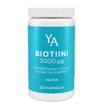 YA VAHVA BIOTIINI 5 MG KAPS 120 kpl