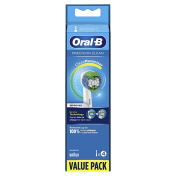 ORAL-B PRECISION CLEAN VAIHTOHARJAT 4 kpl