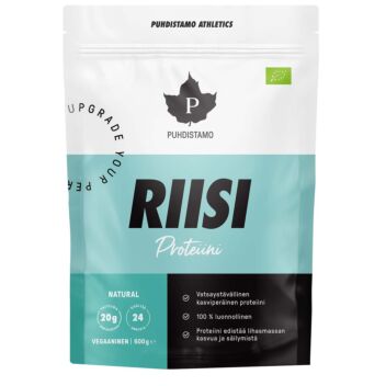 PUHDISTAMO ATHLETICS LUOMU RIISIPROTEIINI NATURAL 600 g