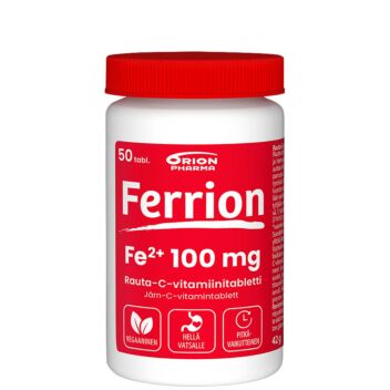 FERRION 100 MG TABL 50 kpl