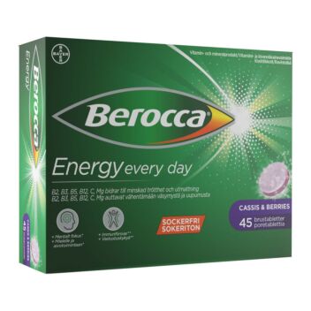BEROCCA ENERGY CASSIS&BERRIES PORETABL 45 kpl