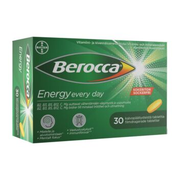 BEROCCA ENERGY TABL 30 kpl