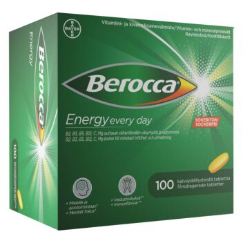 BEROCCA ENERGY TABL 100 kpl