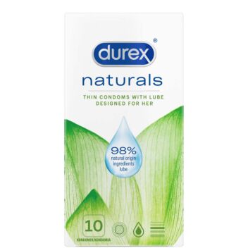 DUREX NATURALS KONDOMI 10 kpl