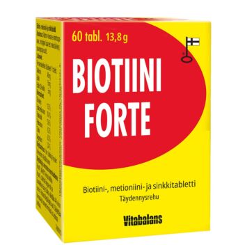 BIOTIINI FORTE VET TABL 60 kpl