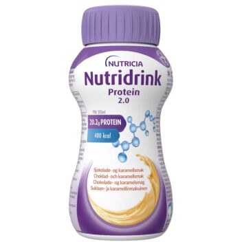 NUTRIDRINK PROTEIN 2.0 SUKLAAKARAMELLI 4x200 ml