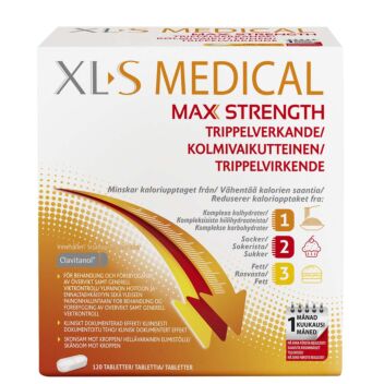 XL-S MEDICAL MAX STRENGTH TABL 120 kpl