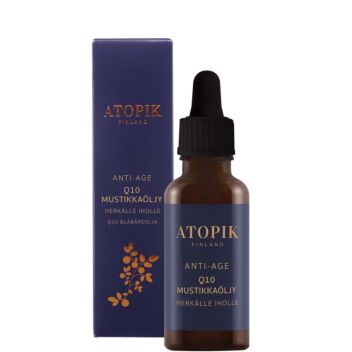 ATOPIK ANTI-AGE Q10 MUSTIKKAÖLJY 30 ML