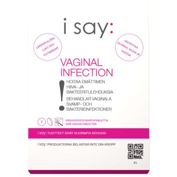 I SAY VAGINAL INFECTION EMÄTINTABLETTI 7 kpl