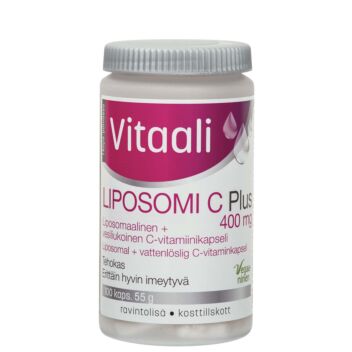 Vitaali Liposomi C Plus 400 mg 100 kpl | C-vitamiini