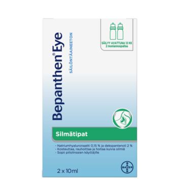 BEPANTHEN EYE SILMÄTIPAT MONIANNOSPULLO 2x10 ml