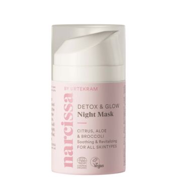NARCISSA BY URTEKRAM DETOX & GLOW NIGHT MASK 50 ml