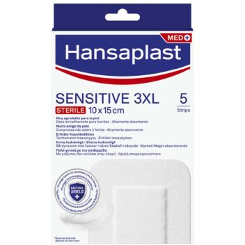 HANSAPLAST SENSITIVE 3XL 10CM X 15CM 5 kpl