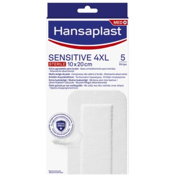 HANSAPLAST SENSITIVE 4XL 10CM X 20CM 5 kpl