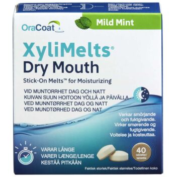 Xylimelts Dry Mouth Mild Mint | Suun kuivuminen