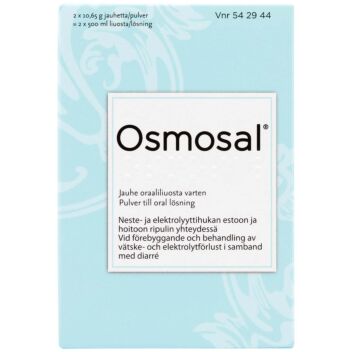 OSMOSAL JAUHE SUUN KAUTTA OTETTAVAA LIUOSTA VARTEN 2 x 10,65 g