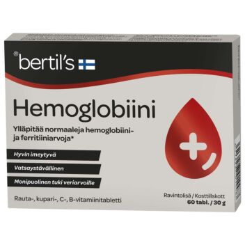BERTIL'S HEMOGLOBIINI TABL 60 kpl