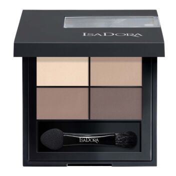 ISADORA EYESHADOW QUARTET MUDDY NUDES 3,5 g