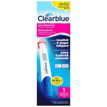Clearblue raskaustesti Digital Ultra Early 1 kpl | Raskaus- ja ovulaatiotestit