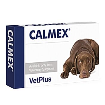 Calmex Vet tabl 10 kpl täydennysrehu koiran rauhallisen käyttäytymisen tueksi | Eläinten vitamiini ja lisäravinteet