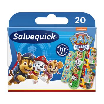 SALVEQUICK PAW PATROL LASTENLAASTARI 20 kpl