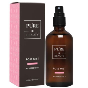 Pure=Beauty Rose Mist kasvosuihke + prebiootit 100 ml | Kasvovedet