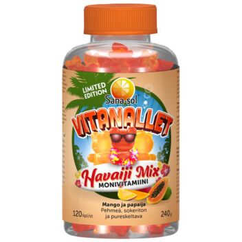 Sana-Sol Vitanallet Havaiji Mix | Monivitamiinit