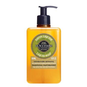 L’Occitane Shea Verbena ihoa hoitava ja pehmentävä nestesaippua |Vartalon ihonhoito