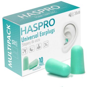 Haspro Universal korvatulpat minttu 10 paria | Korvatulpat