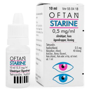 OFTAN STARINE 0,5 MG/ML SILMÄTIPAT 10 ml