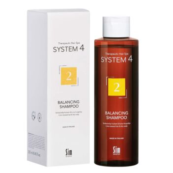 SYSTEM4 2 BALANCING SHAMPOO KUIVA, HILSEILEVÄ HIUSPOHJA 250 ml