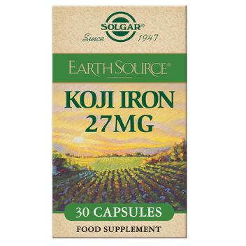 Solgar Earth Source Koji Fermented Iron 27 mg | Rauta