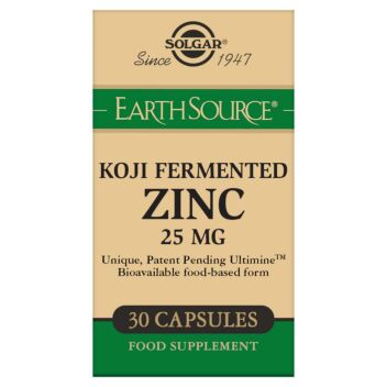 Solgar Earth Source Koji Fermented Zinc 25 mg | Sinkki