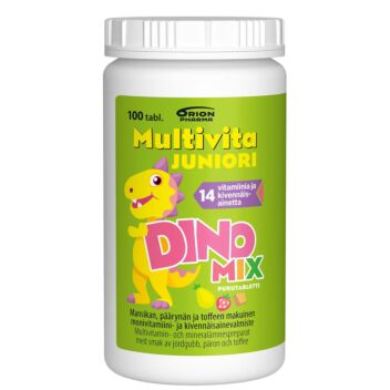 Multivita Juniori Dino Mix 100 kpl | Monivitamiinit